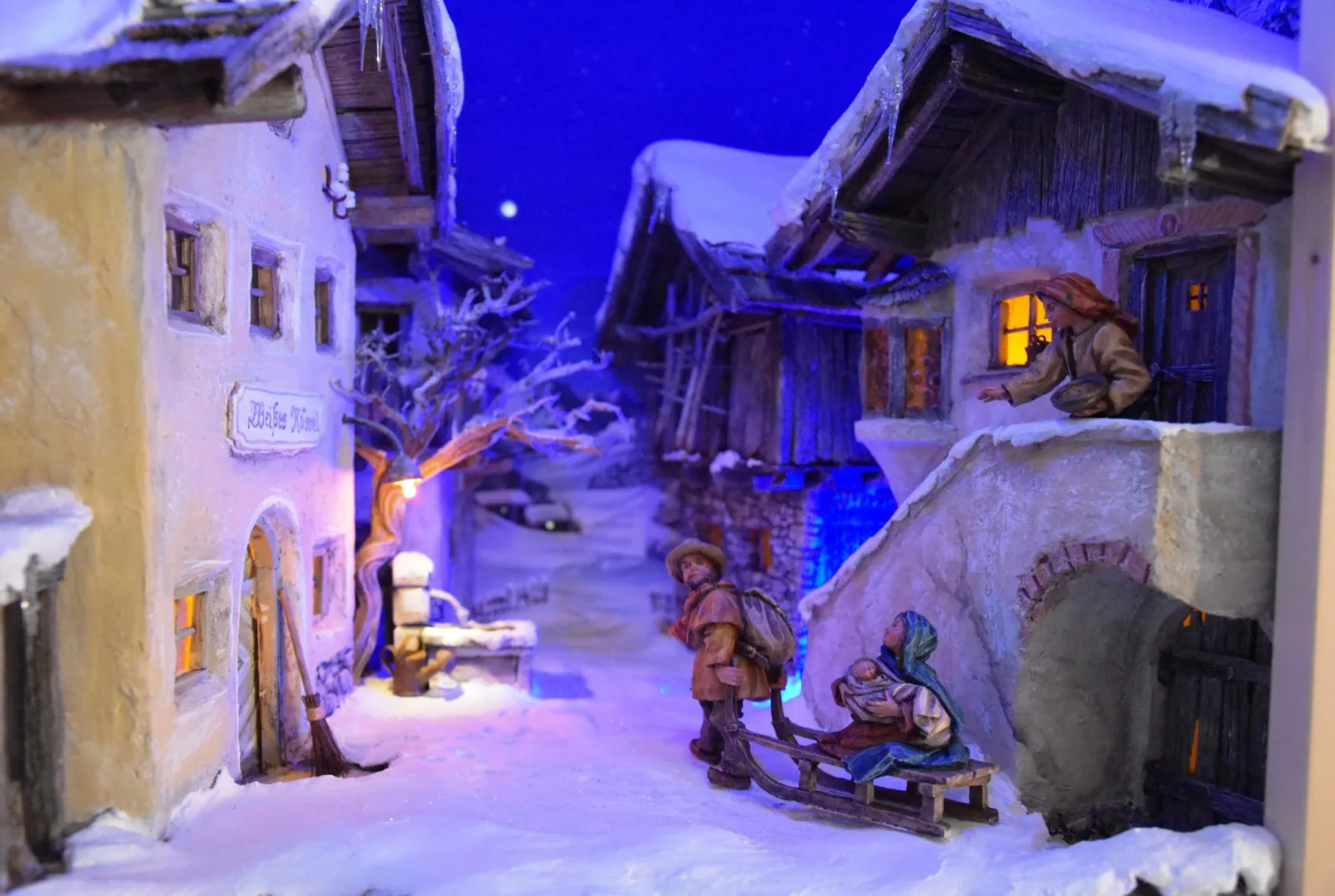 Schneekrippe aus der Bildergalerie